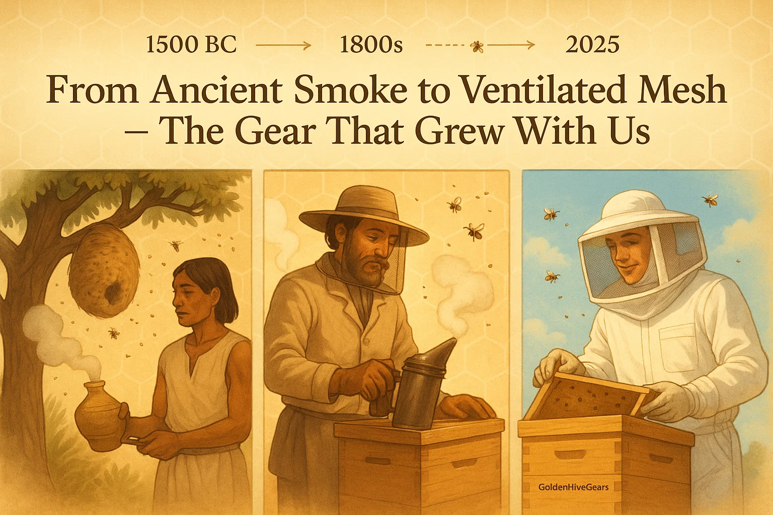 Evolution of Beekeeping Gear