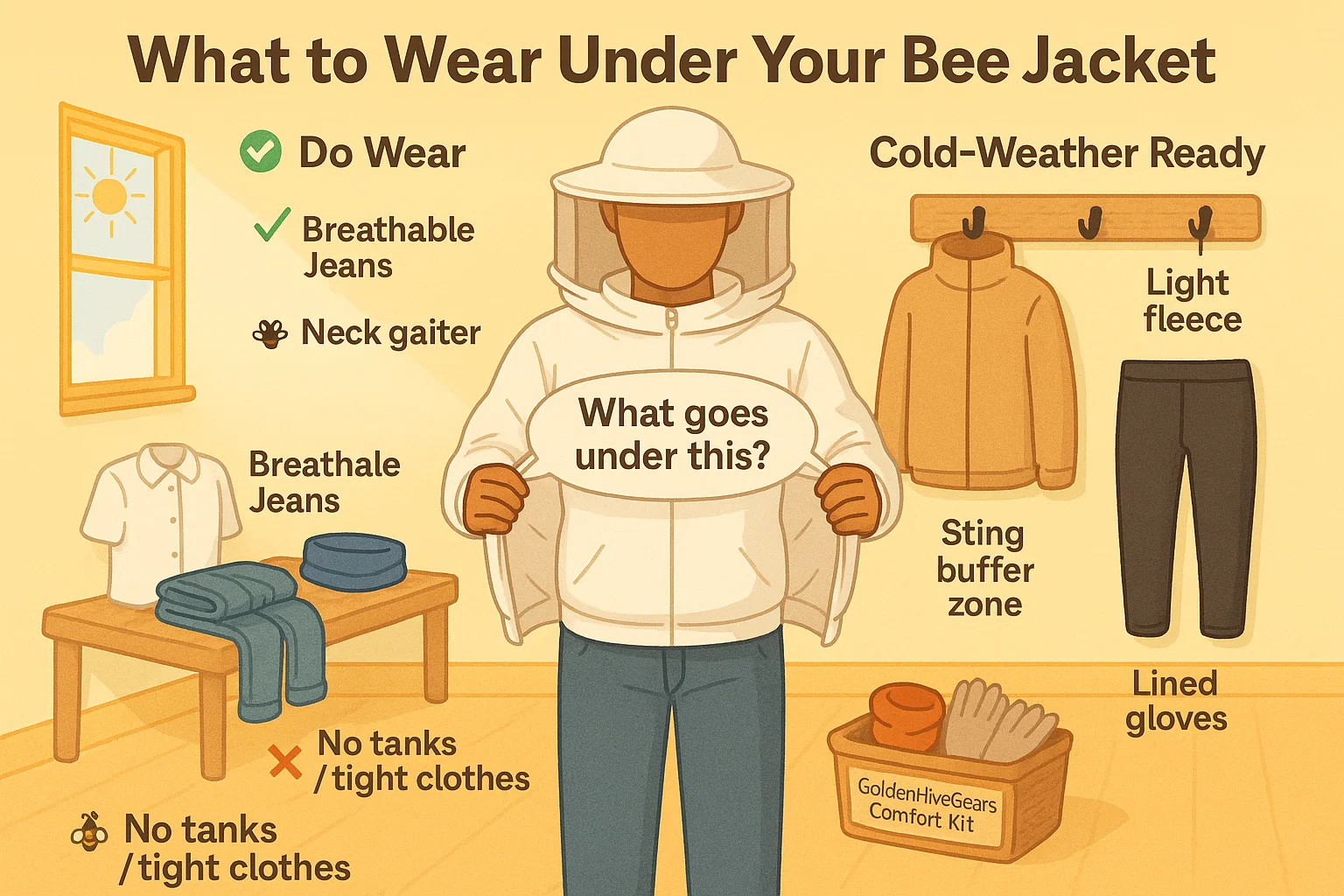 Under Your Bee Jacket