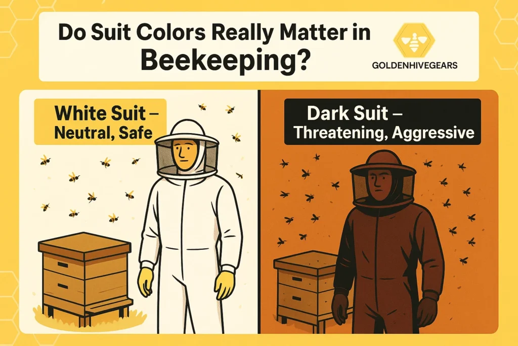 Do Suit Colors Really Matter in Beekeeping?