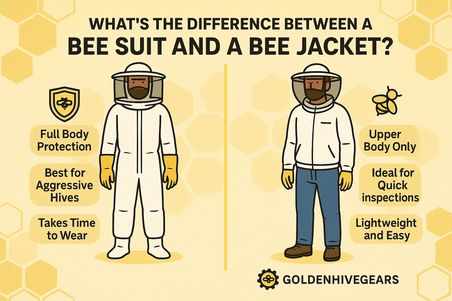 a Beekeeper suit