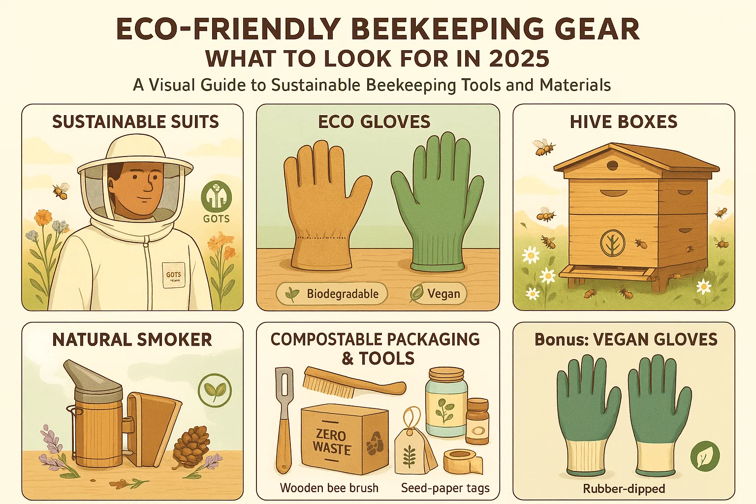 Eco-Friendly Beekeeping Gear: What to Look for in 2025