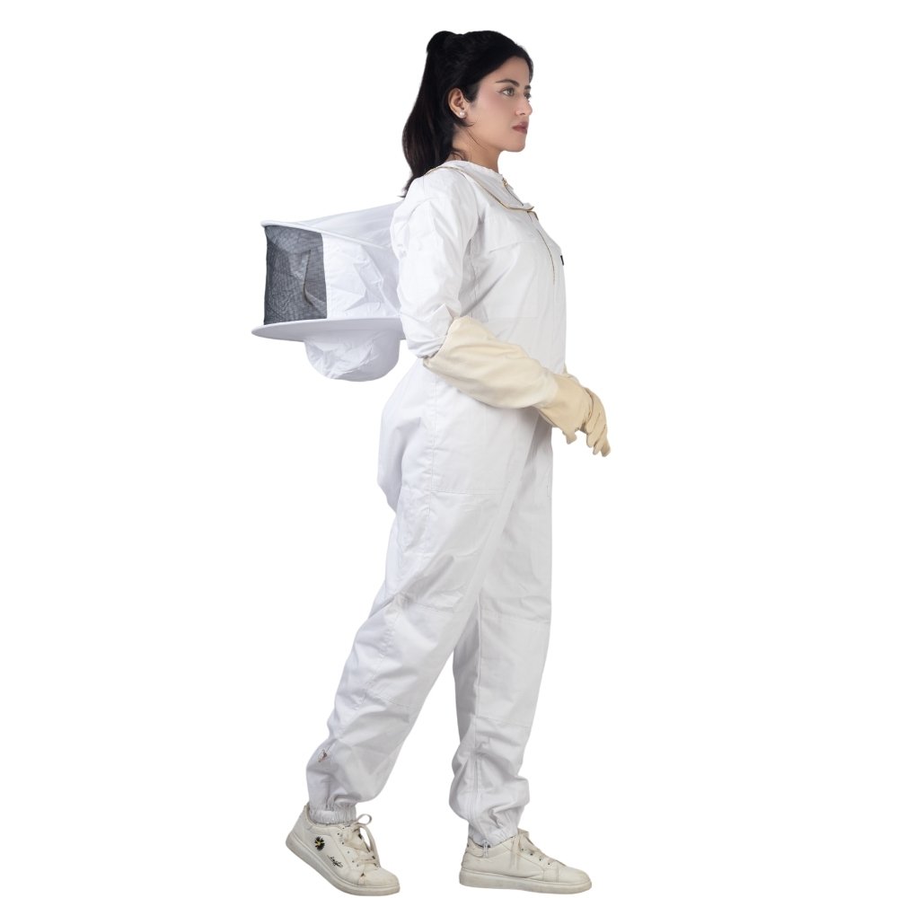 CottonGuard White Beekeeping Suit - Image 2