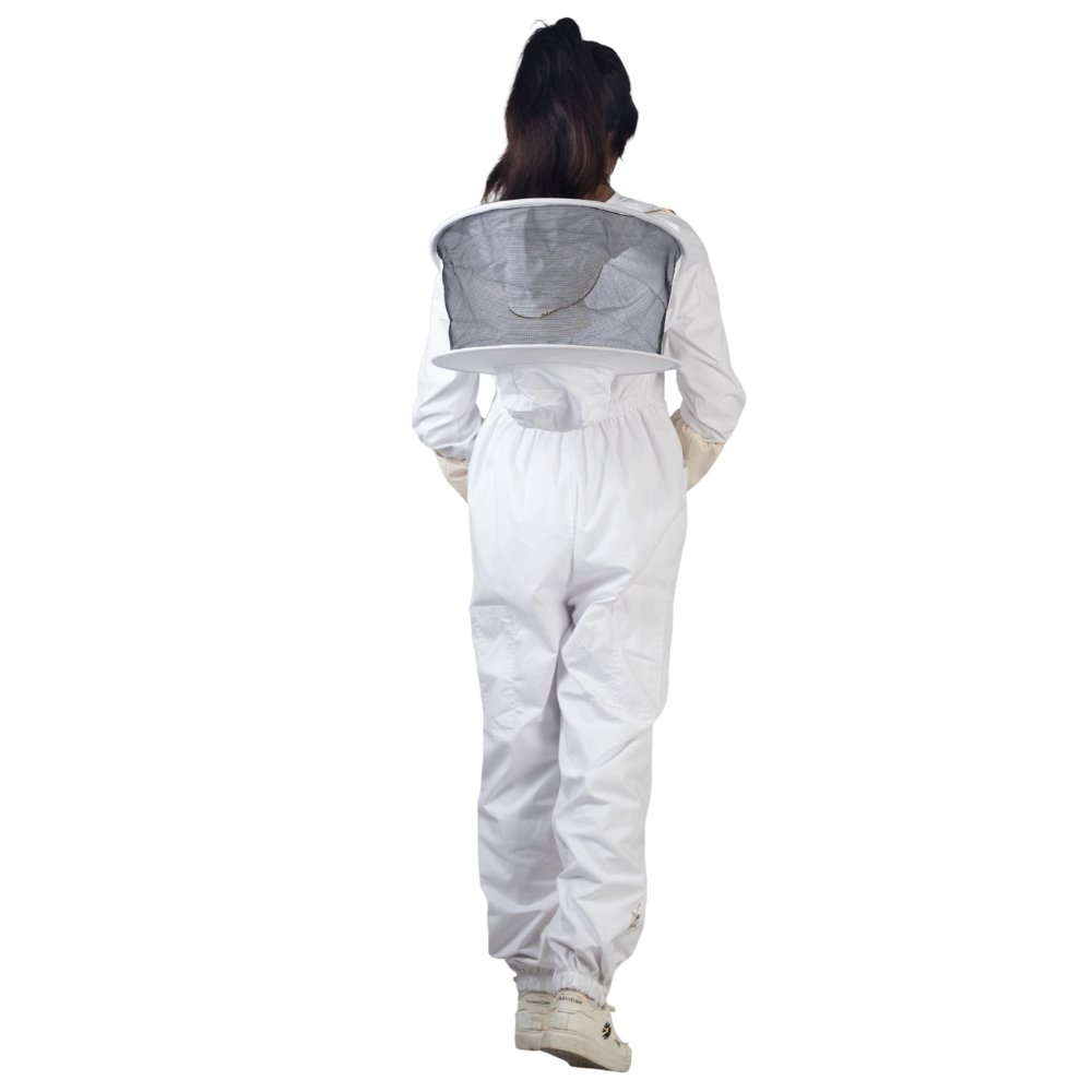 CottonGuard White Beekeeping Suit - Image 4