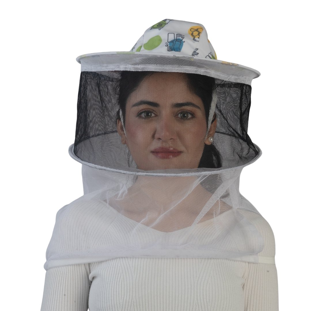 HiveBloom Protective Round Veil