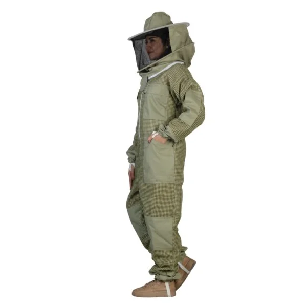 Golden Hive AirShield™ Ultra Vent 3-Layer Suit – Green Bee Protection System - Image 2